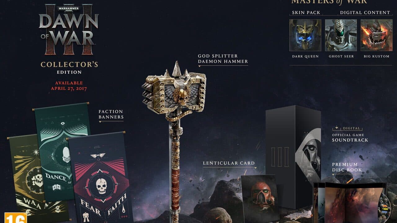 Warhammer 40,000: Dawn of War III - Collector's Edition screenshot 1