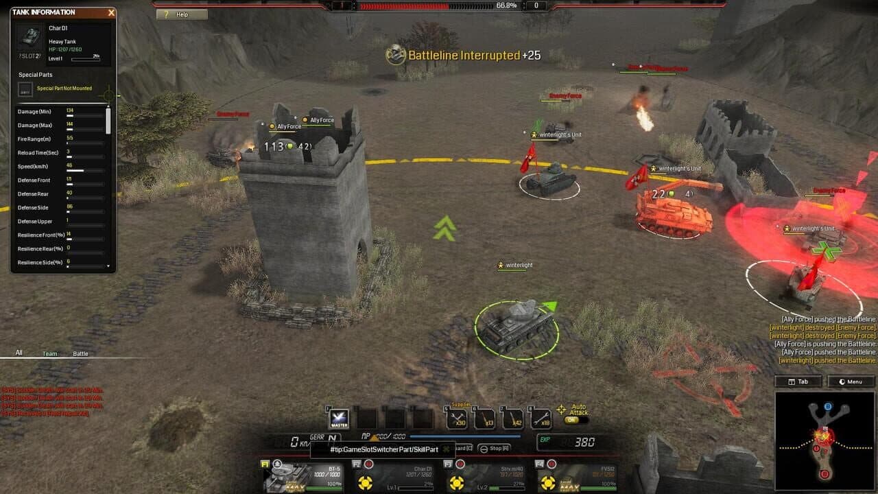 Battleline: Steel Warfare screenshot 1