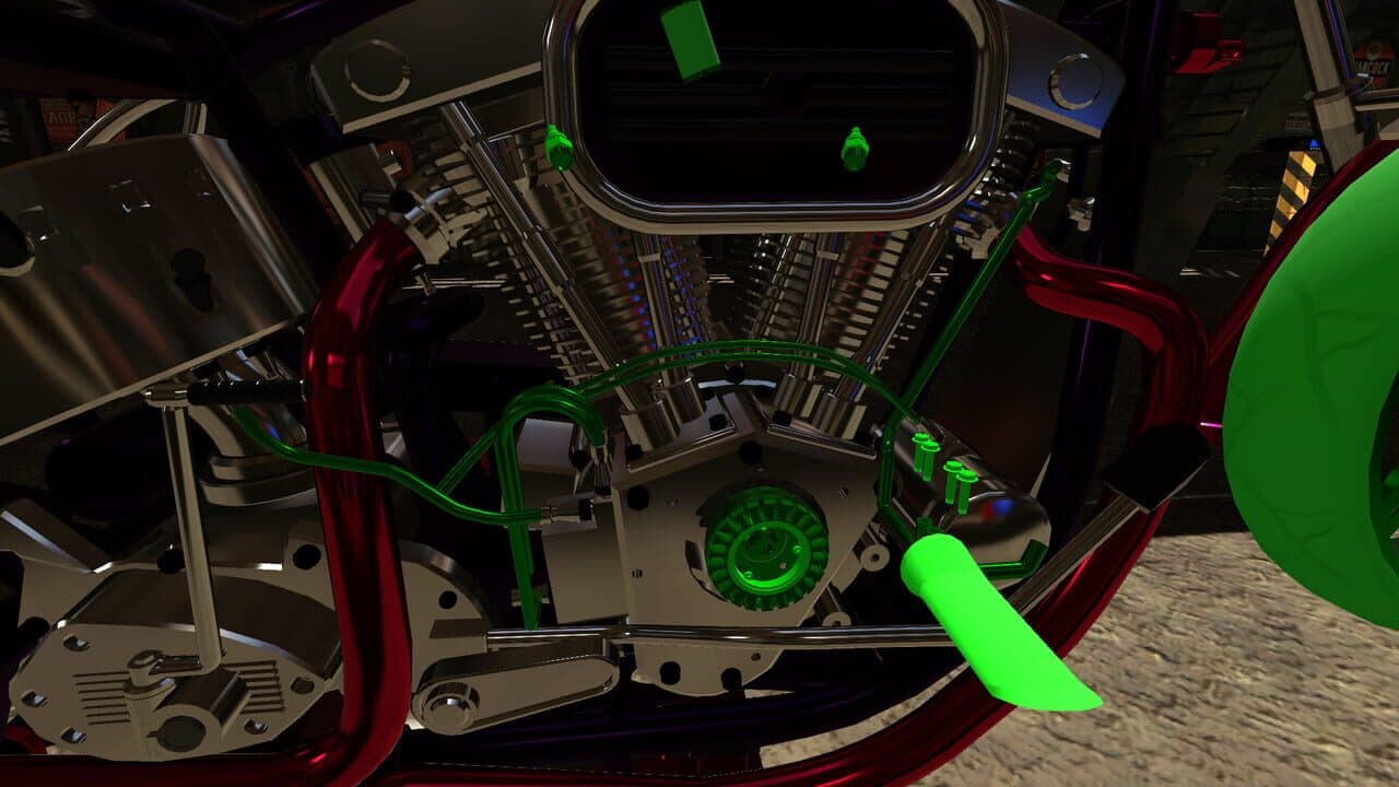 Motorbike Garage Mechanic Simulator screenshot 1