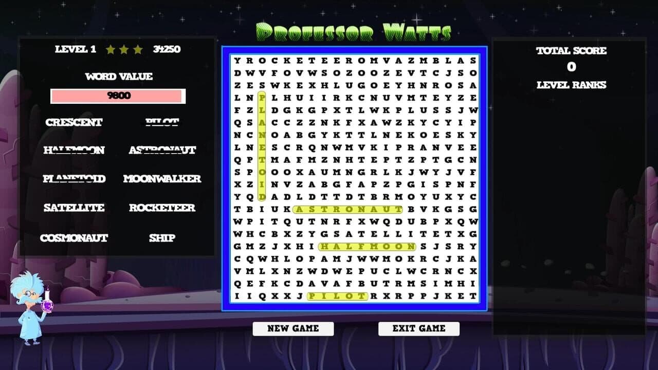 Professor Watts Word Search: Space Voyage thumbnail 5