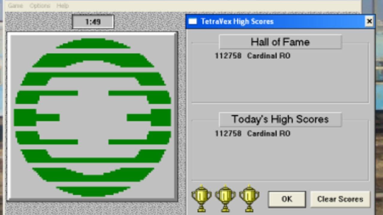 TetraVex screenshot 1
