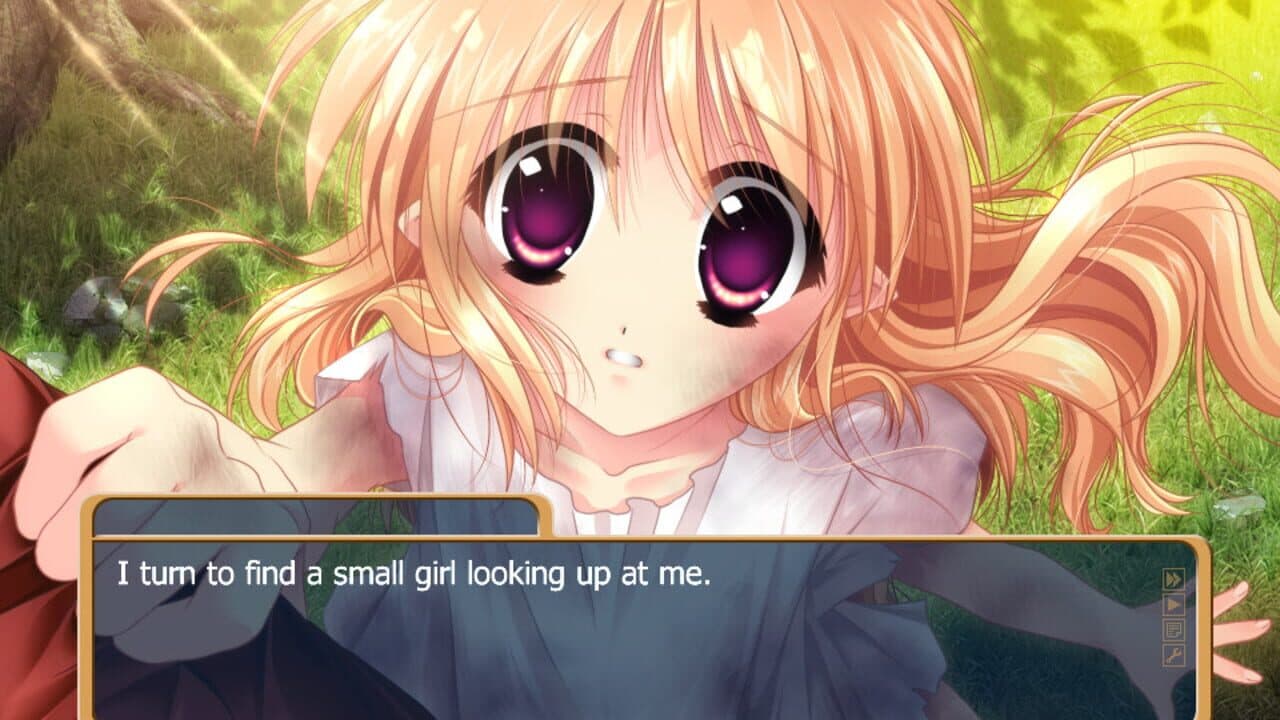 A dragon girl looks up at the endless sky thumbnail 2