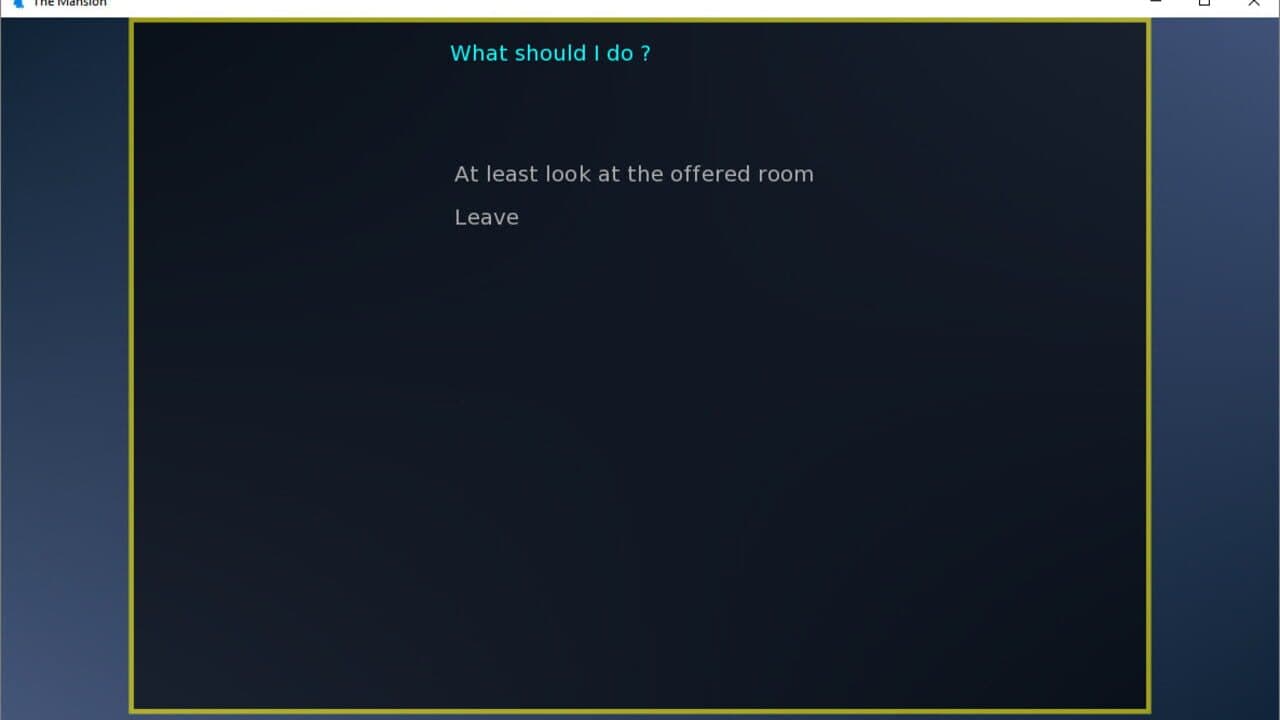 The Mansion screenshot 1