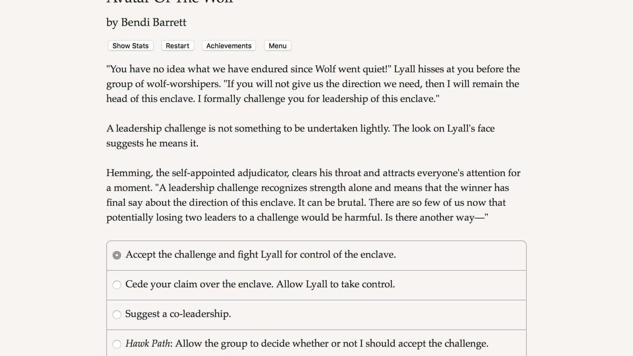 Avatar of the Wolf thumbnail 5
