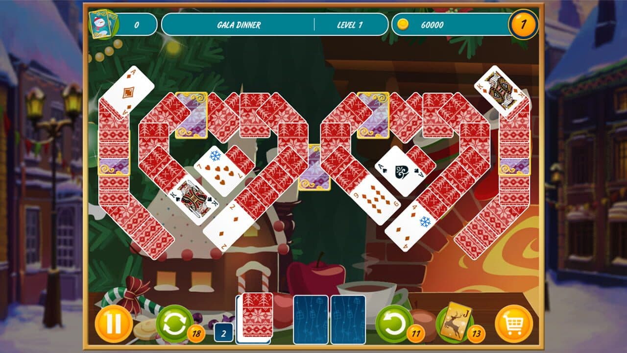 Solitaire Christmas: Match 2 Cards thumbnail 3