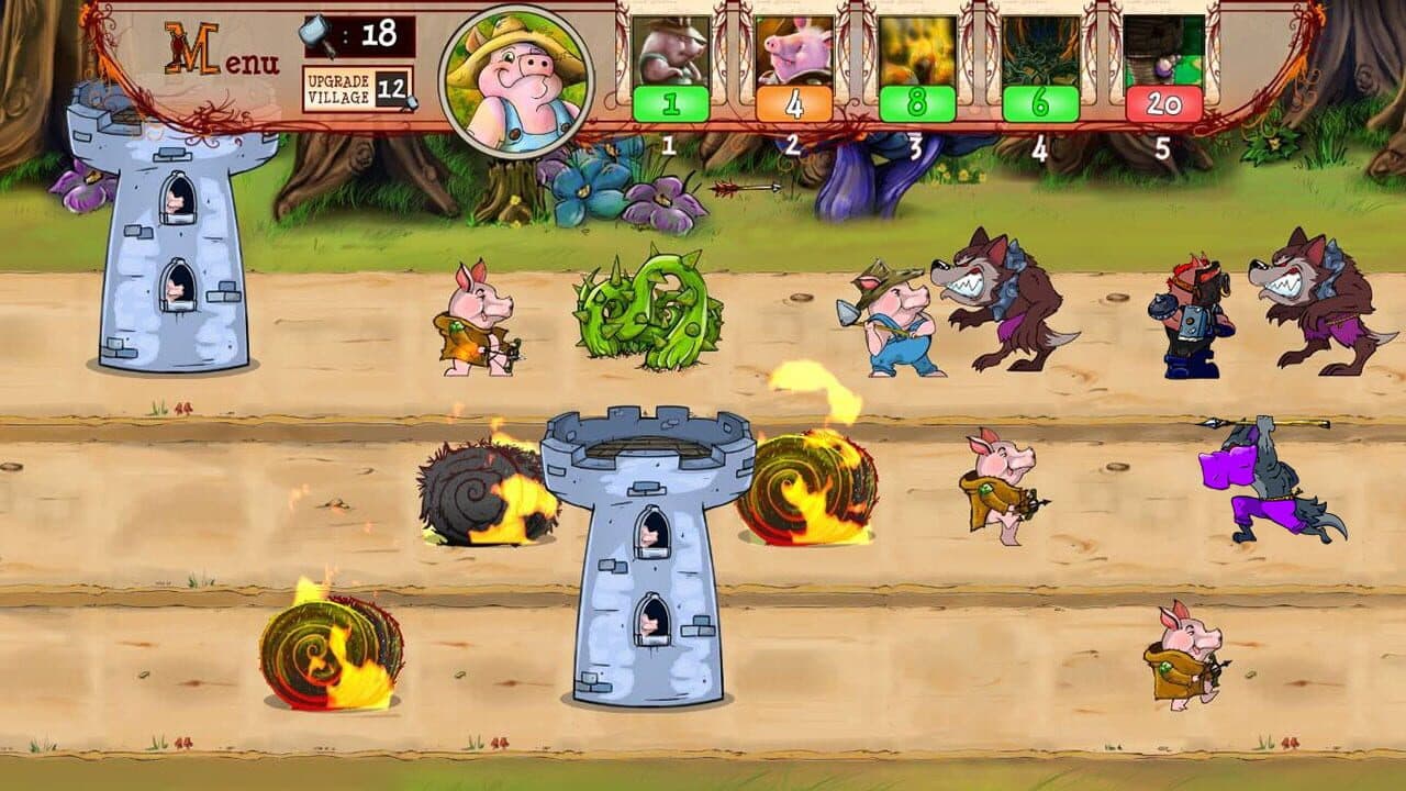 Bacon Tales: Between Pigs and Wolves screenshot 1