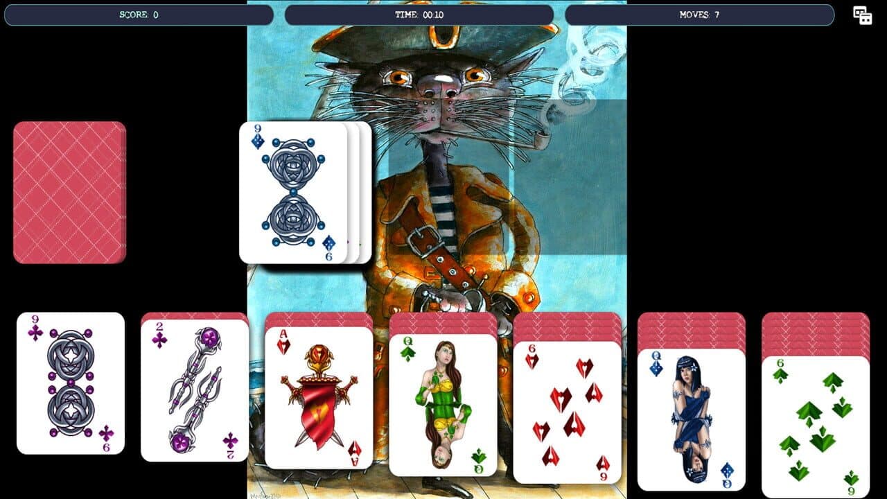 Solitaire - Cat Pirate Portrait thumbnail 3