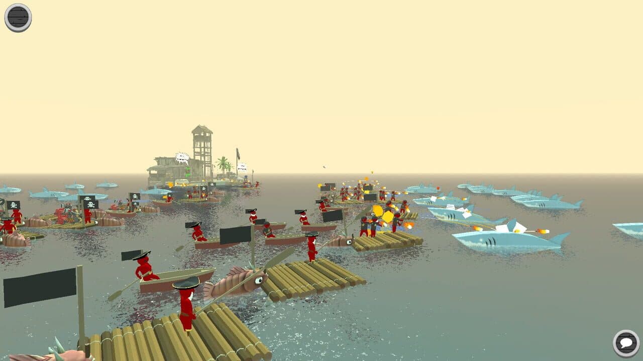 Stupid Raft Battle Simulator thumbnail 4
