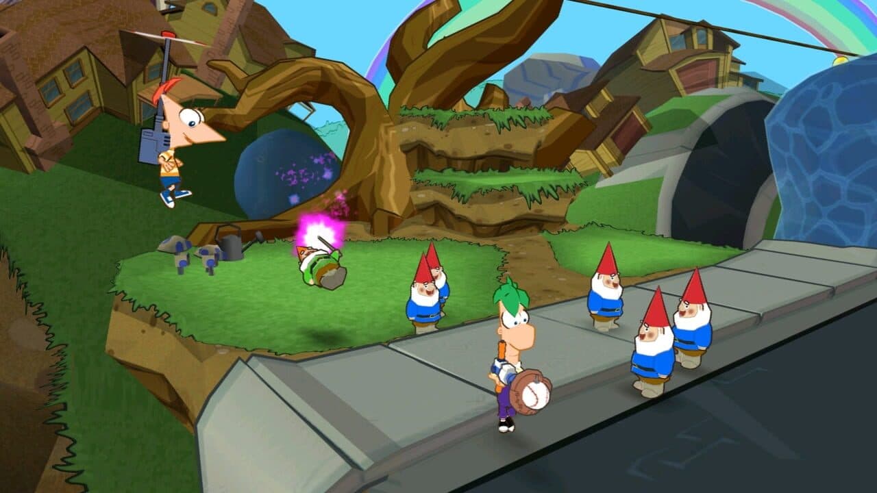 Phineas and Ferb: Across the Second Dimension screenshot 1