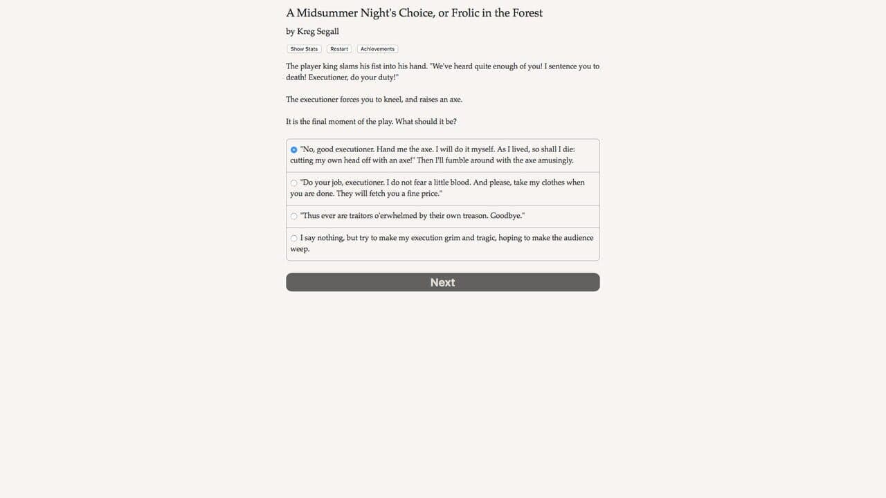 A Midsummer Night's Choice thumbnail 5