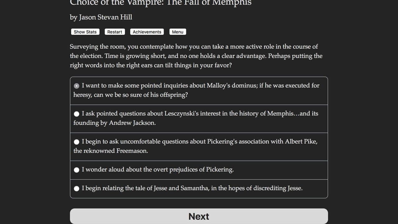 Choice of the Vampire: The Fall of Memphis thumbnail 4