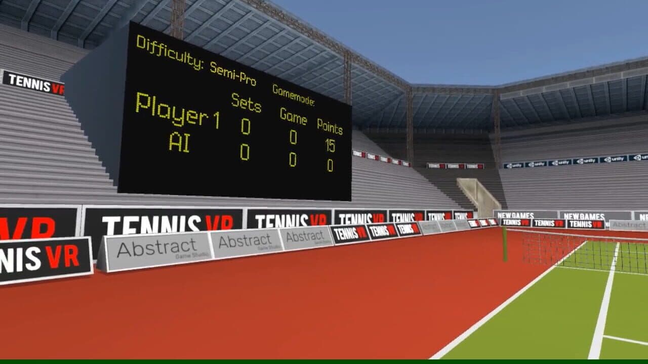 TennisVR screenshot 1