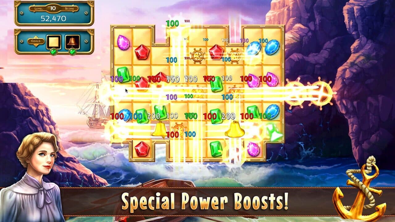 Jewel Quest: Seven Seas - Collector's Edition screenshot 1