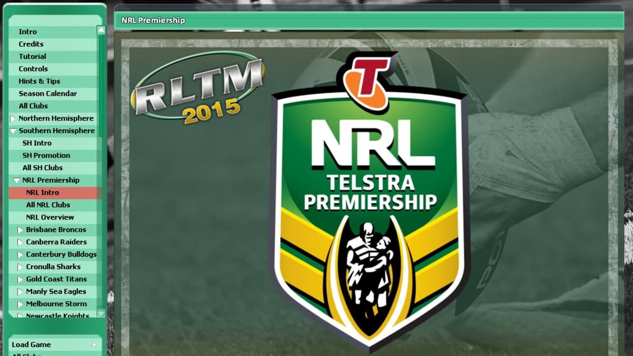 Rugby League Team Manager 2015 screenshot 1