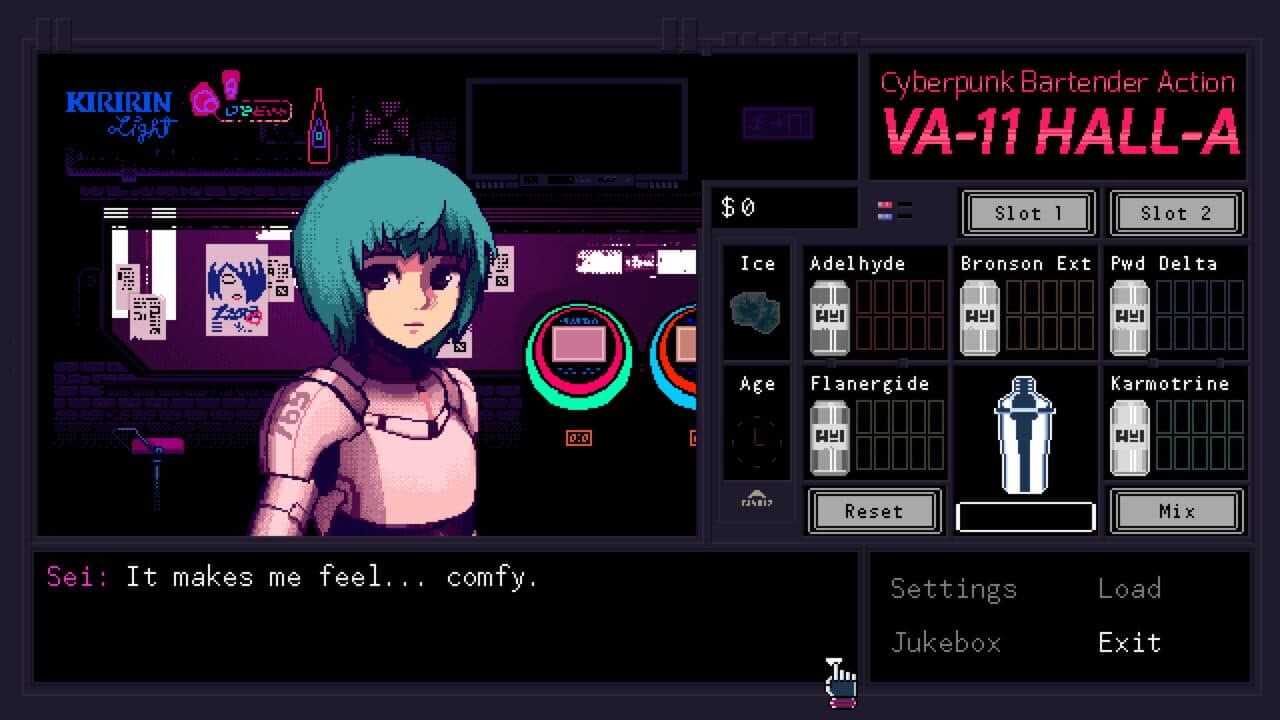 VA-11 Hall-A: Cyberpunk Bartender Action thumbnail 4