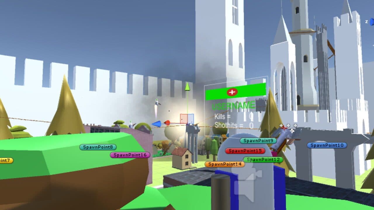 Arcade Style Bot Ball Shooting Multiplayer Game thumbnail 2