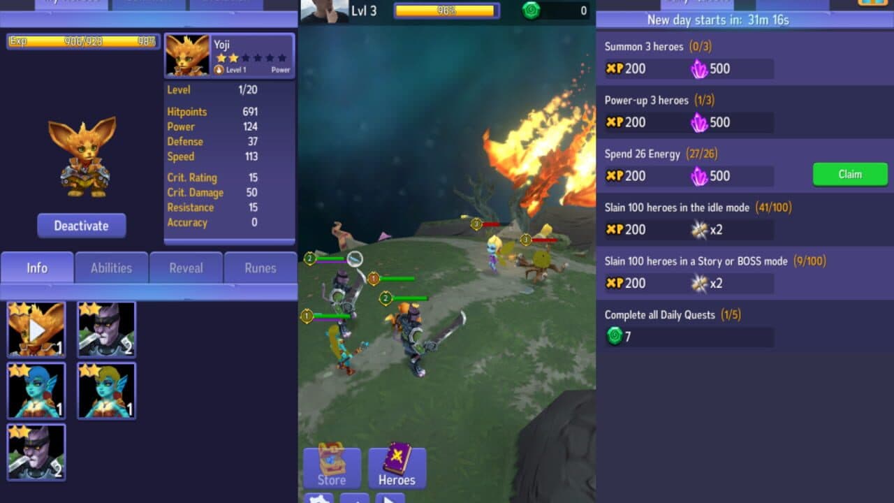 Hero Masters screenshot 1