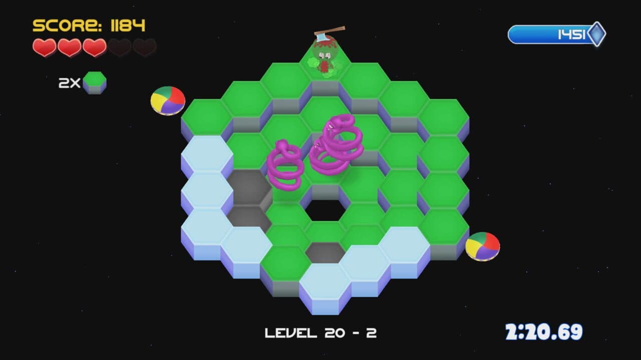 Q*bert Rebooted: The Xbox One @!#?@! Edition screenshot 1