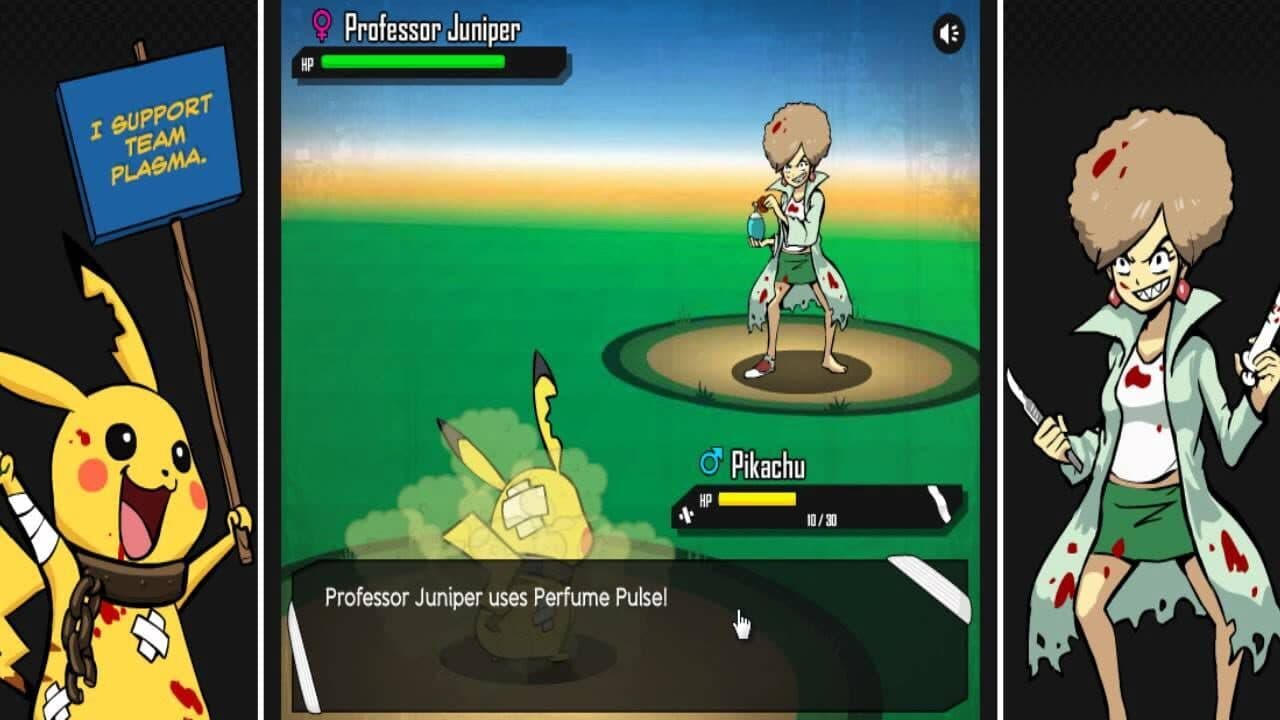 PETA's Pokémon Black & Blue screenshot 1