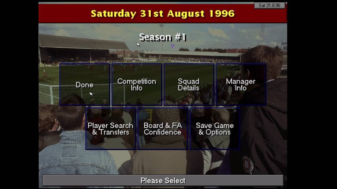 Championship Manager 2 screenshot 1