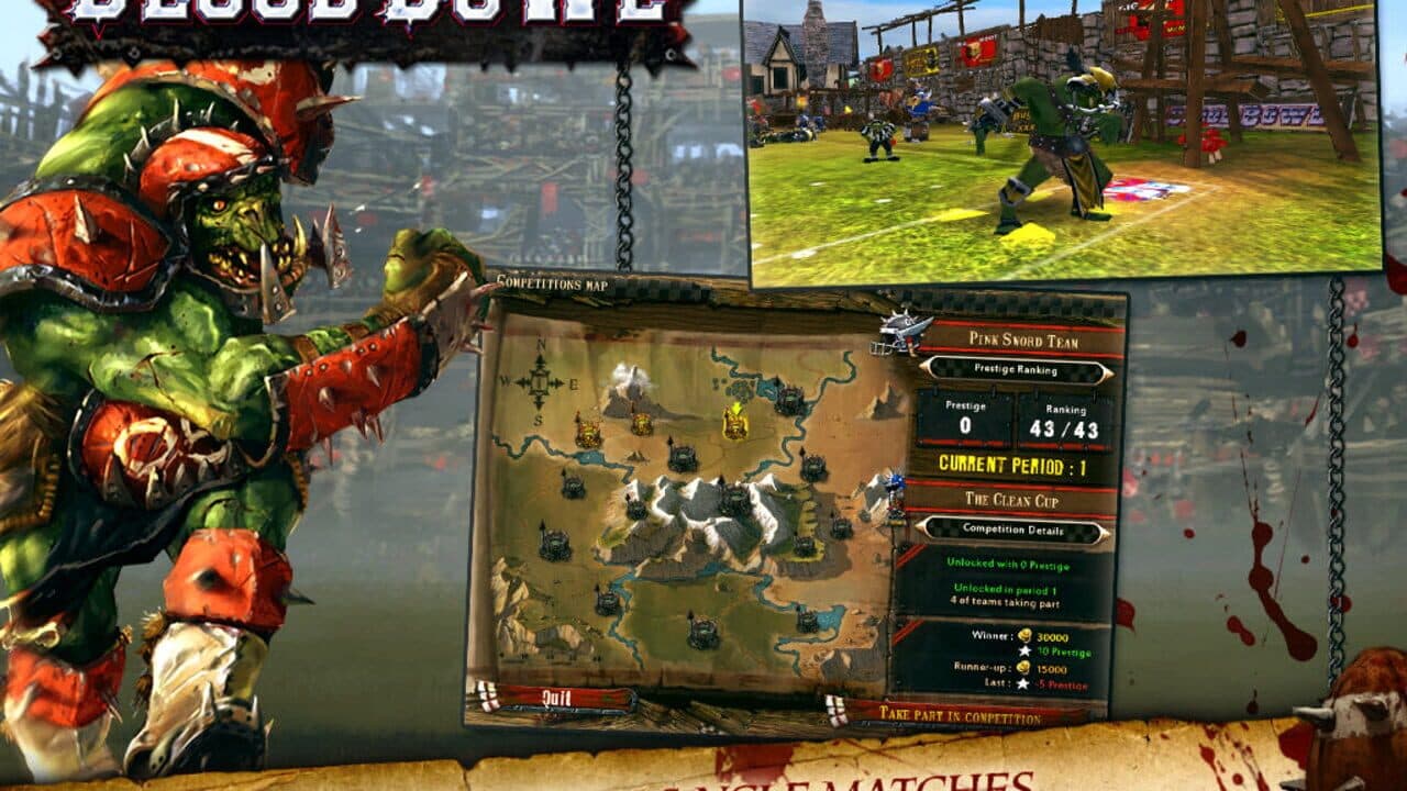 Blood Bowl Tablet screenshot 1