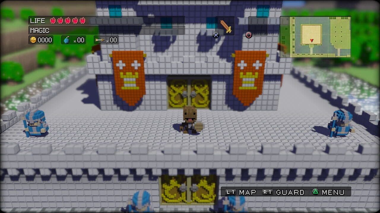 3D Dot Game Heroes screenshot 1