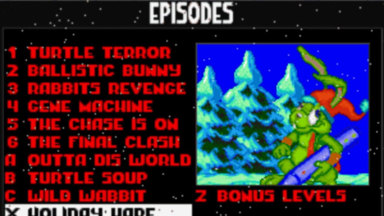 Jazz Jackrabbit: Holiday Hare 1995 screenshot 1