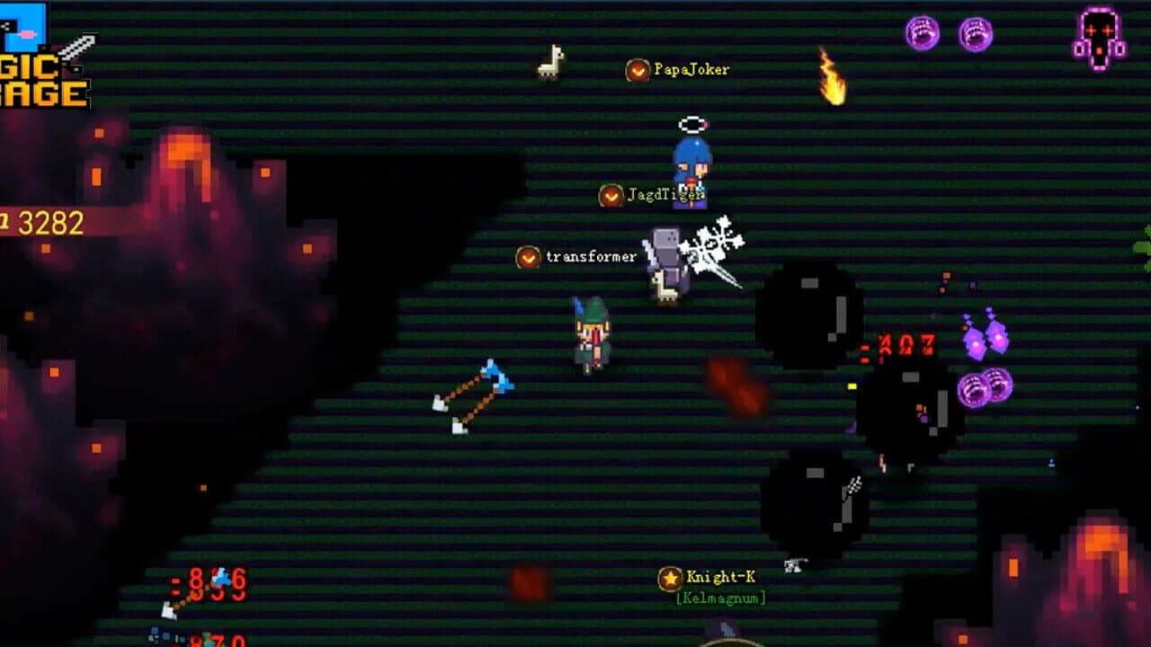Magic Barrage - Bitferno screenshot 1