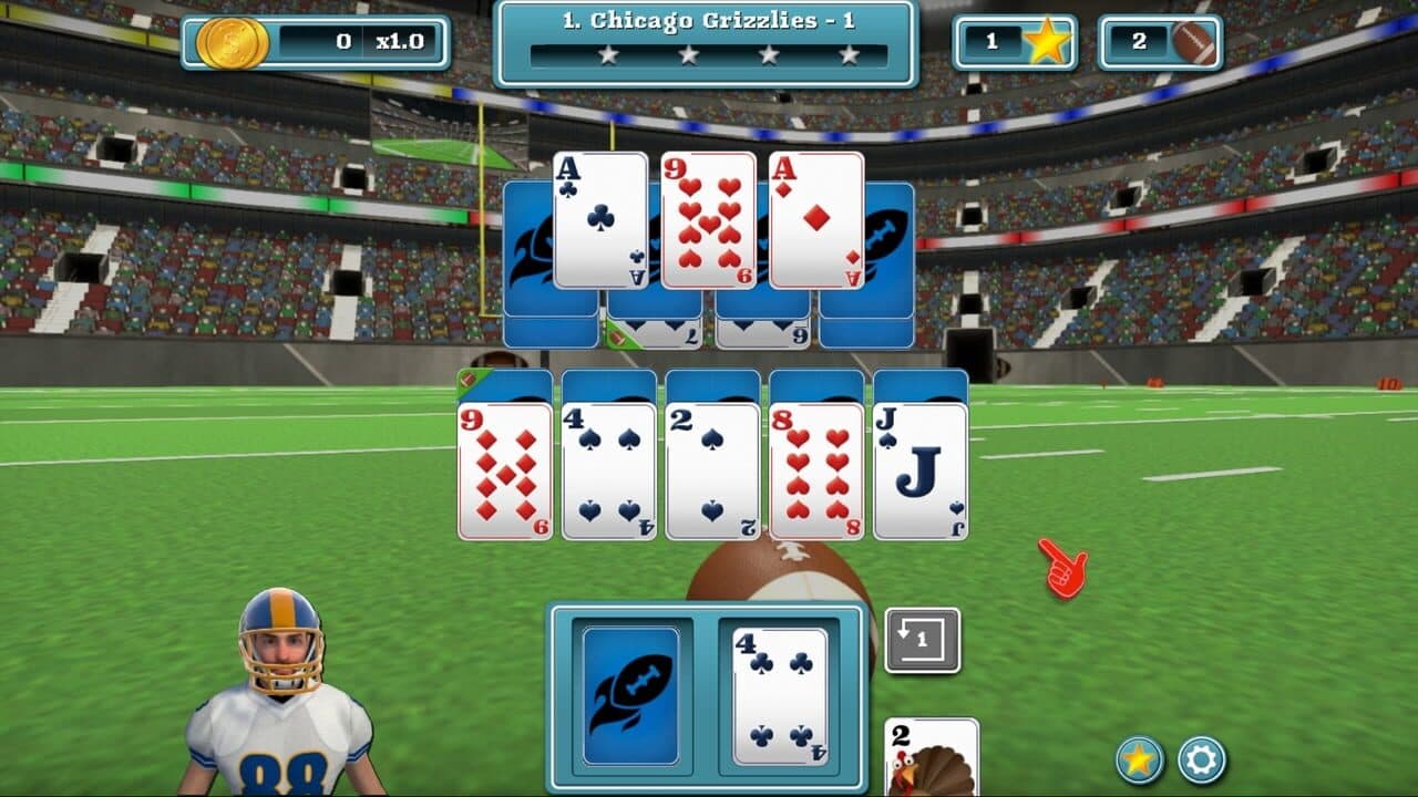 Touch Down Football Solitaire thumbnail 2