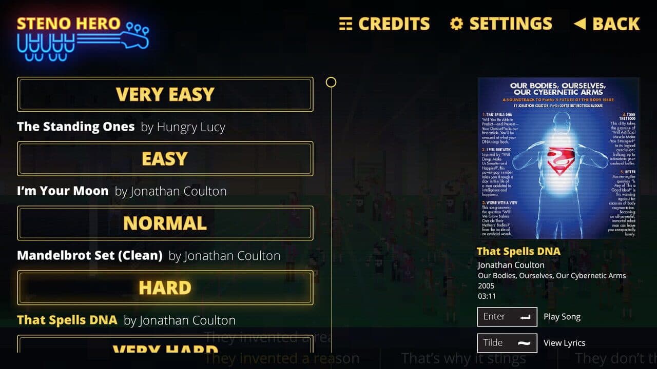 Steno Arcade screenshot 1