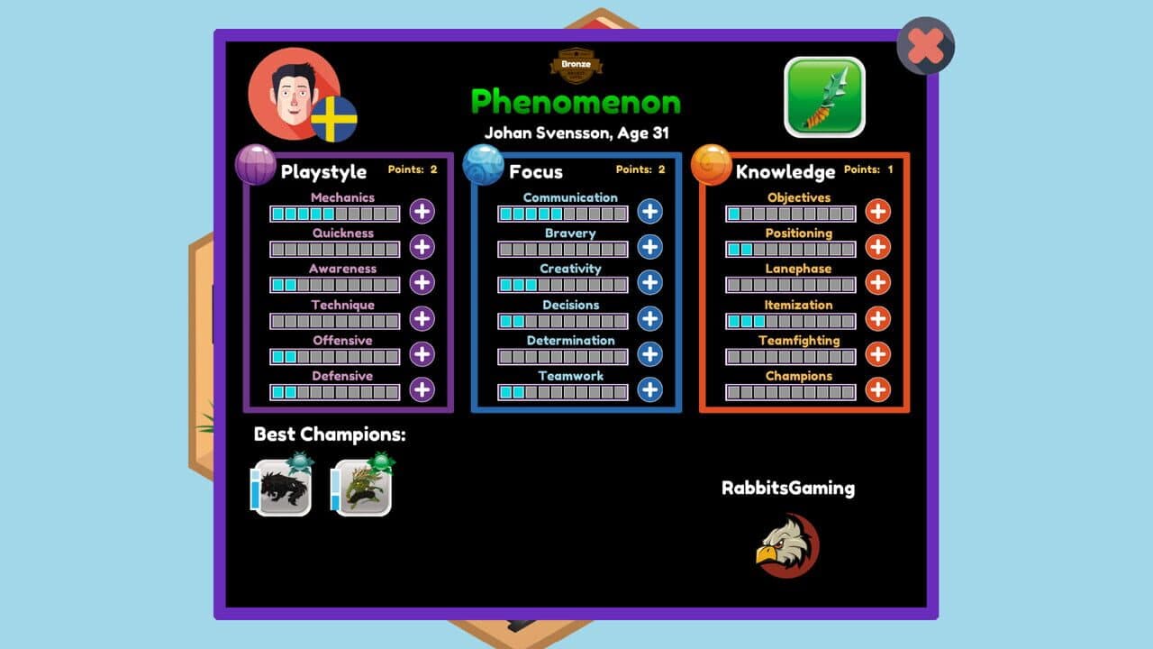 Pro Gamer Manager screenshot 1