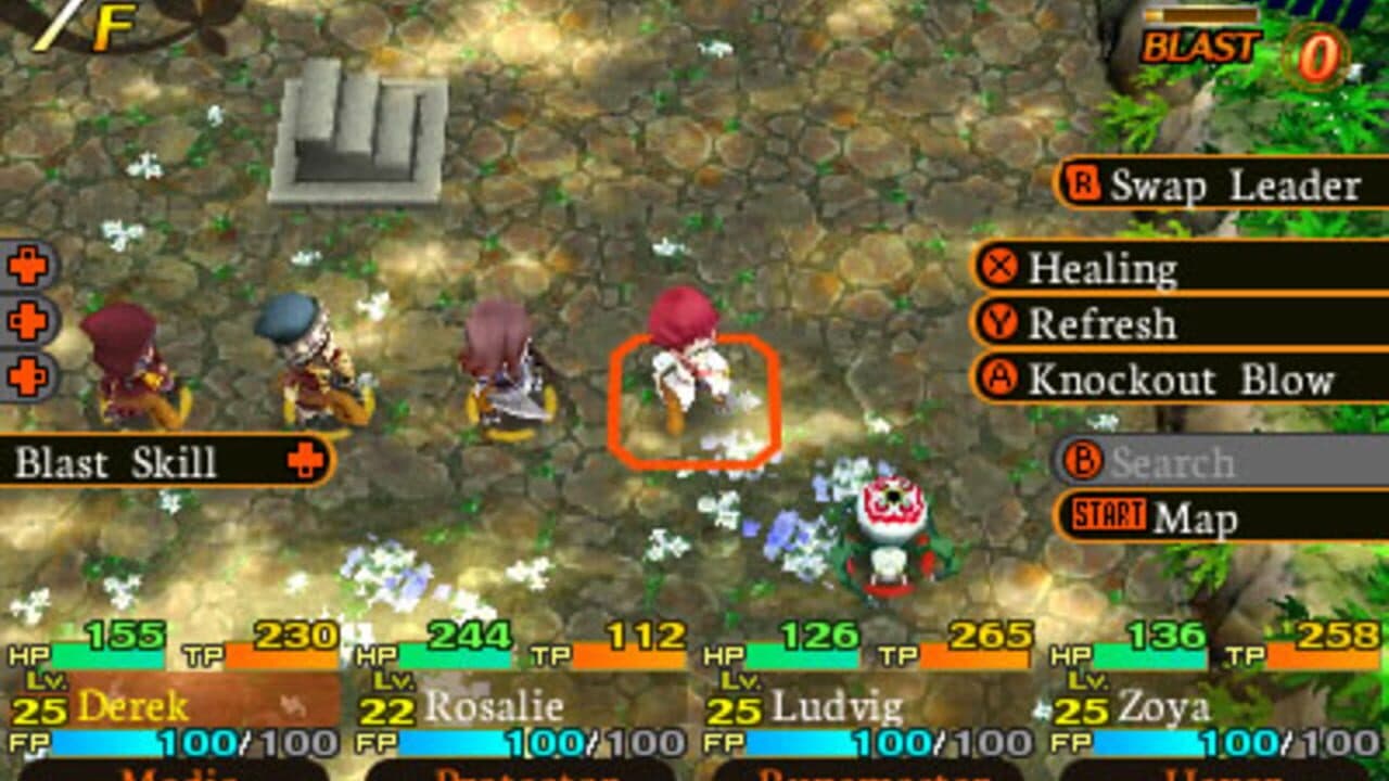 Etrian Mystery Dungeon screenshot 1