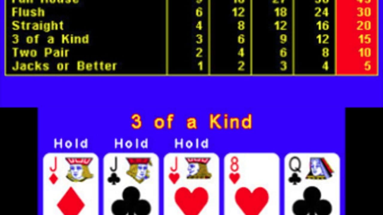 Plain Video Poker screenshot 1