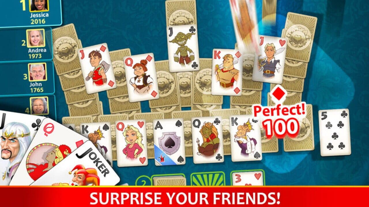 Solitaire Perfect Match screenshot 1