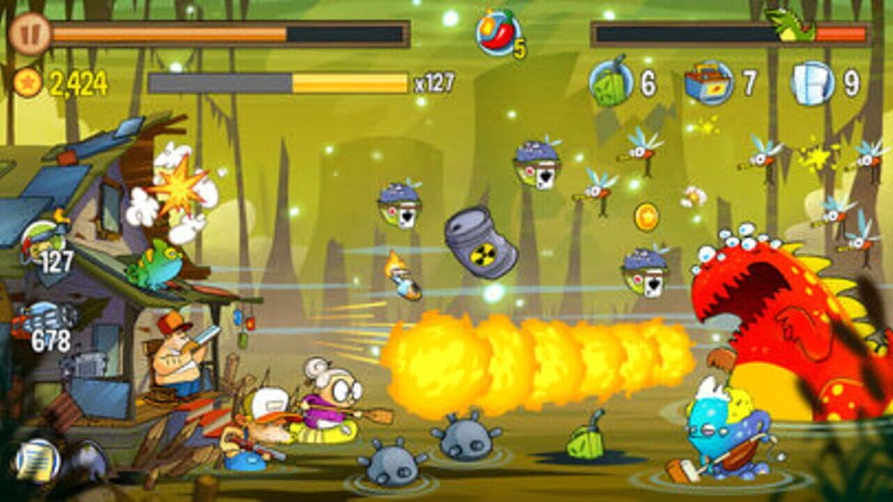 Swamp Attack screenshot 1