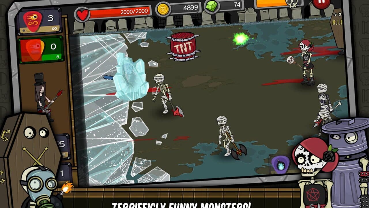 Rock Defender screenshot 1