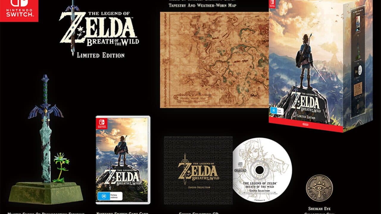 The Legend of Zelda: Breath of the Wild - Limited Edition screenshot 1