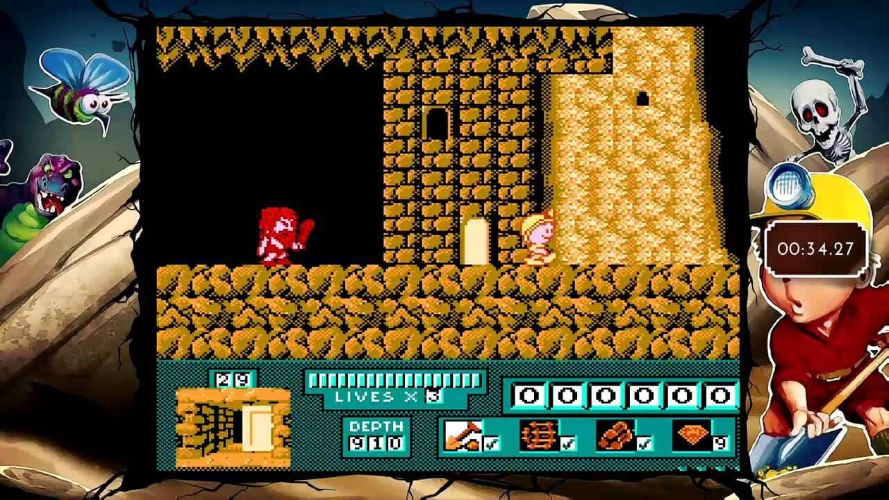 Digger T. Rock: The Legend of the Lost City screenshot 1