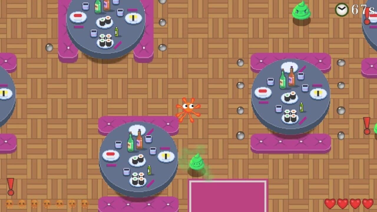 The HD Adventures of Rotating Octopus Character screenshot 1