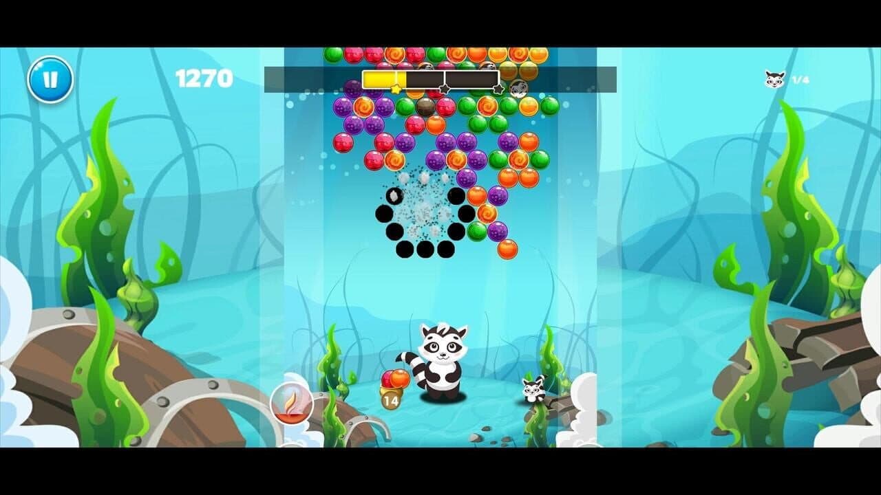 Raccoon Hero: Under the Sea screenshot 1