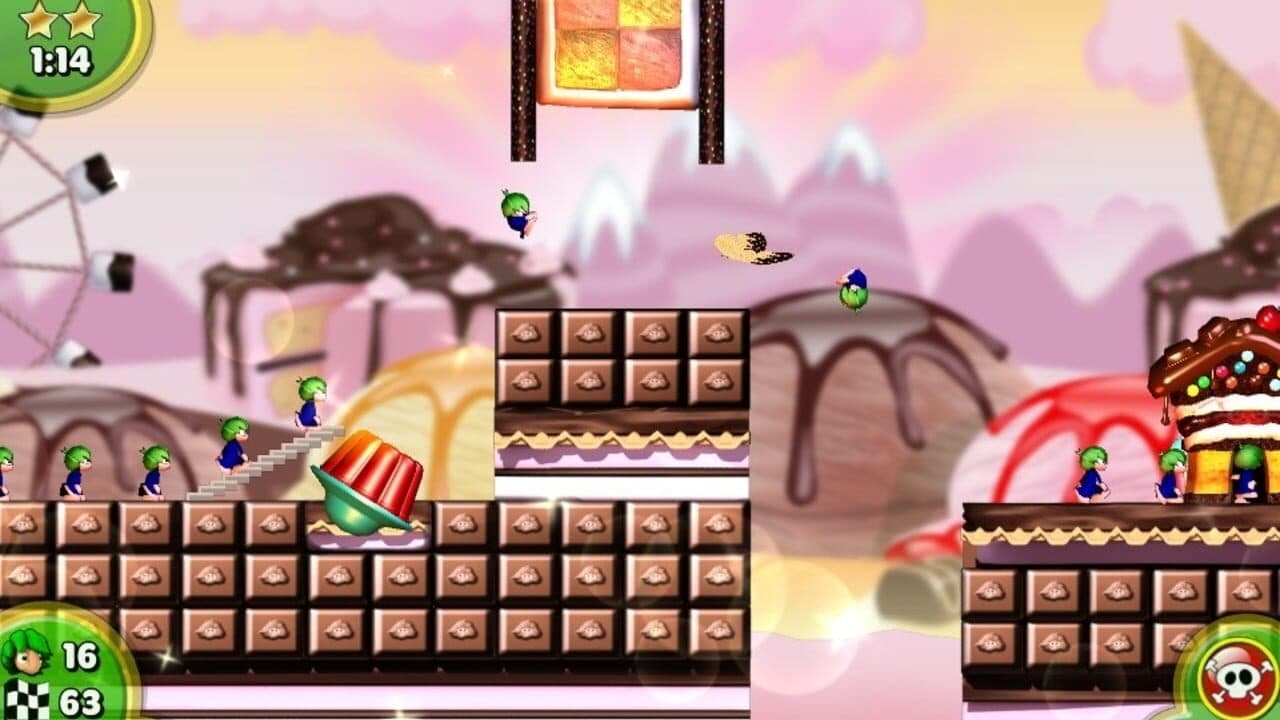 Lemmings Touch screenshot 1
