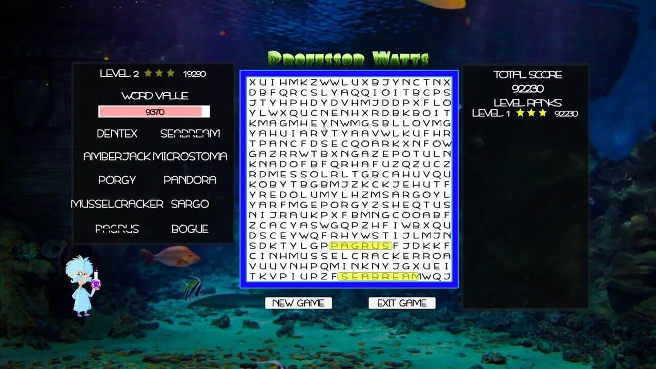 Professor Watts Word Search: Into the Ocean thumbnail 2