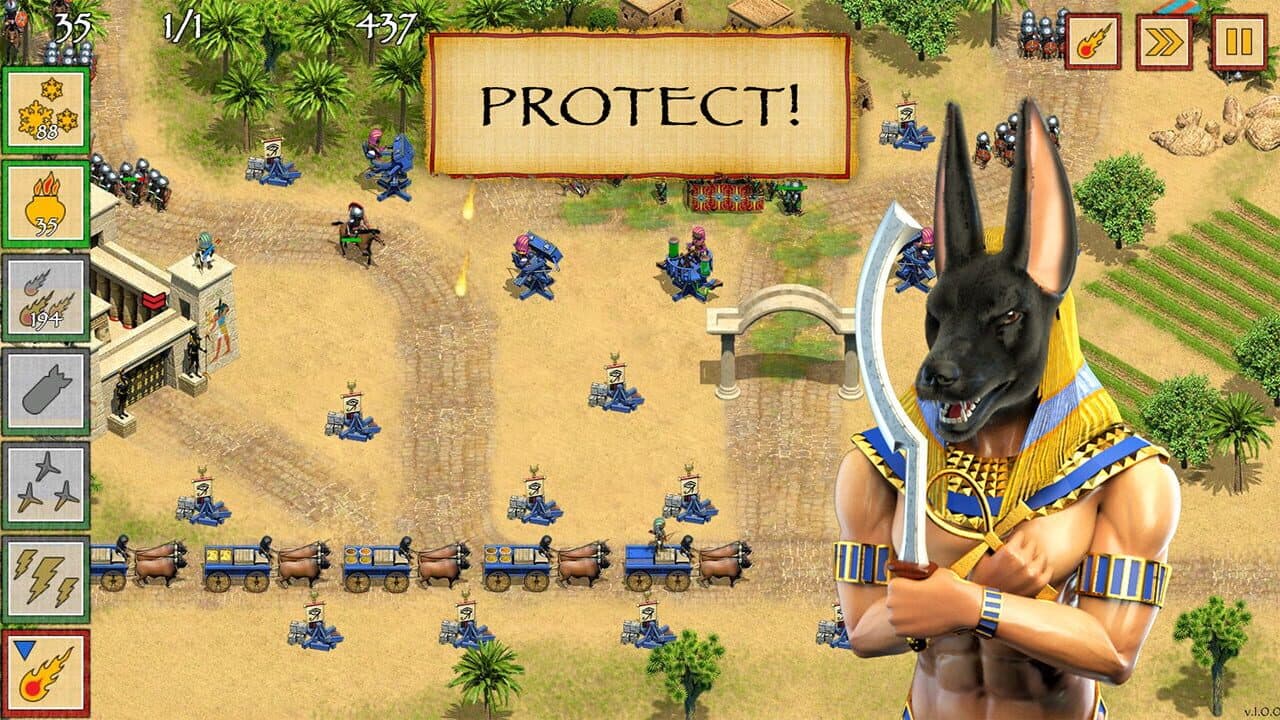 Defense of Egypt: Cleopatra Mission screenshot 1