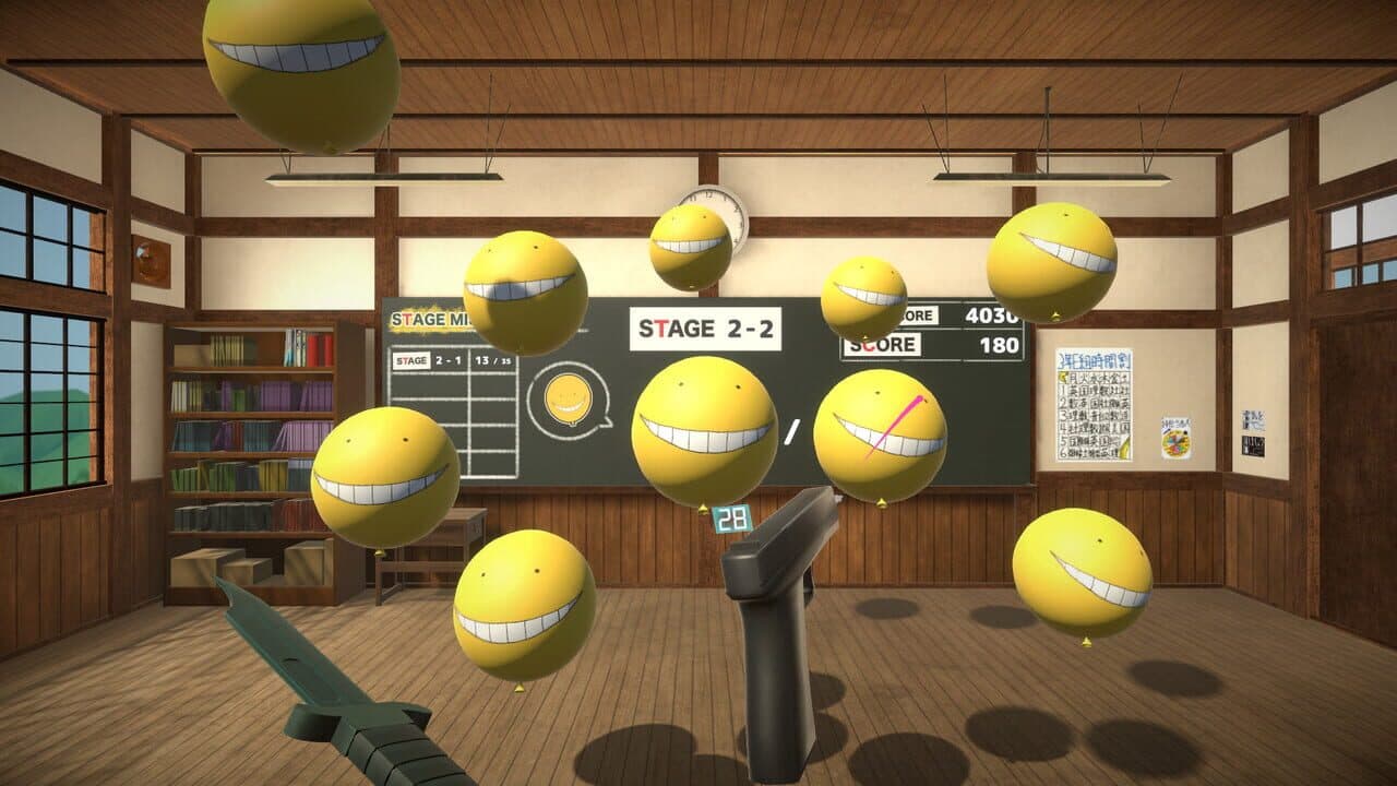 Assassination Classroom VR Balloon Challenge Time thumbnail 5