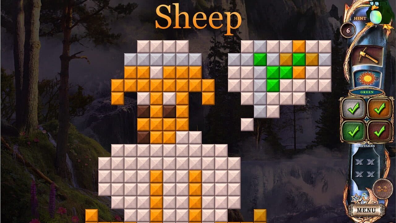 Fantasy Mosaics 15: Ancient Land screenshot 1