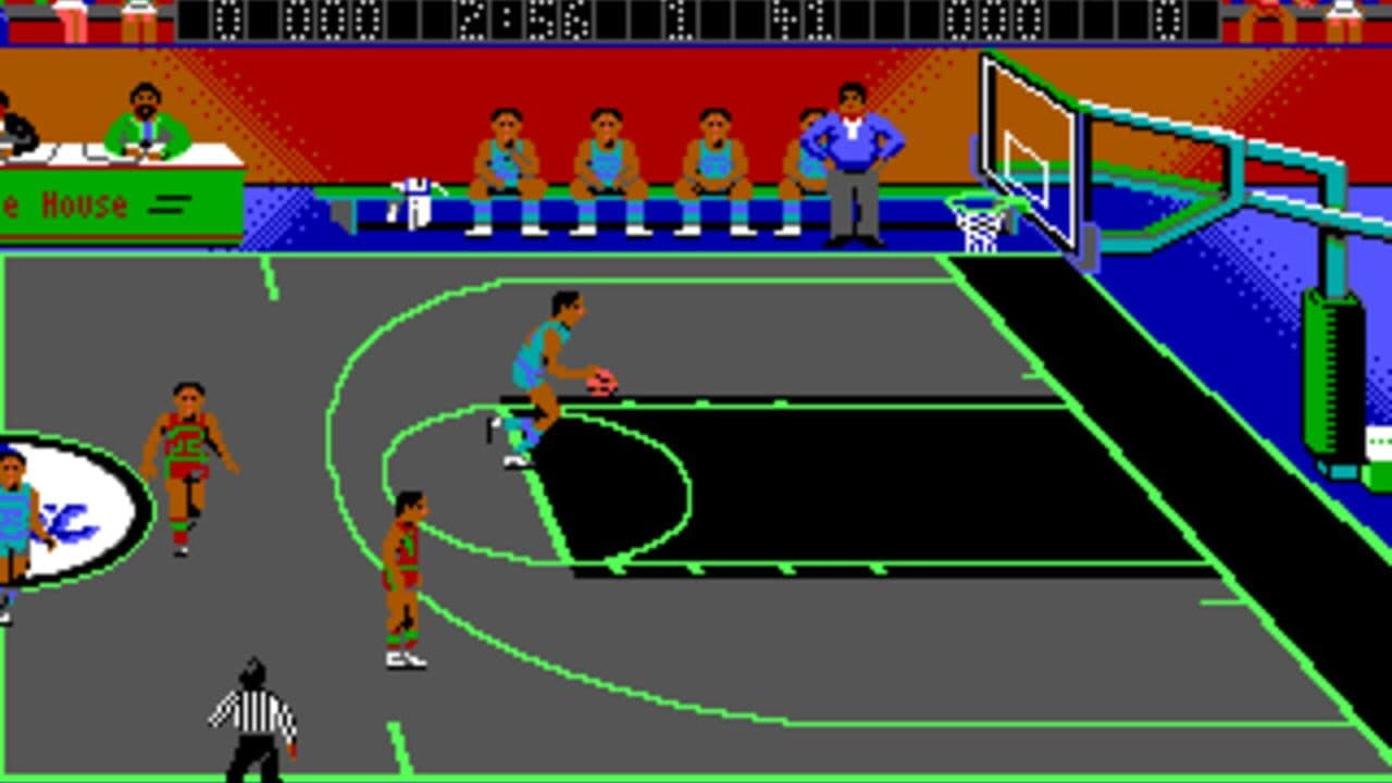 Magic Johnson's Basketball screenshot 1