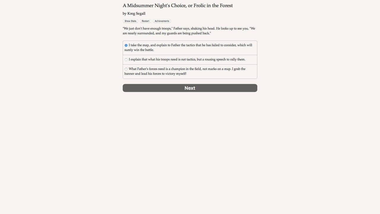 A Midsummer Night's Choice thumbnail 2