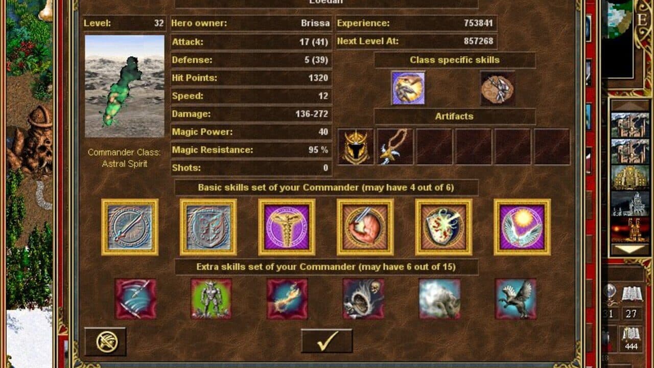 Heroes of Might and Magic 3.5: In the Wake of Gods screenshot 1