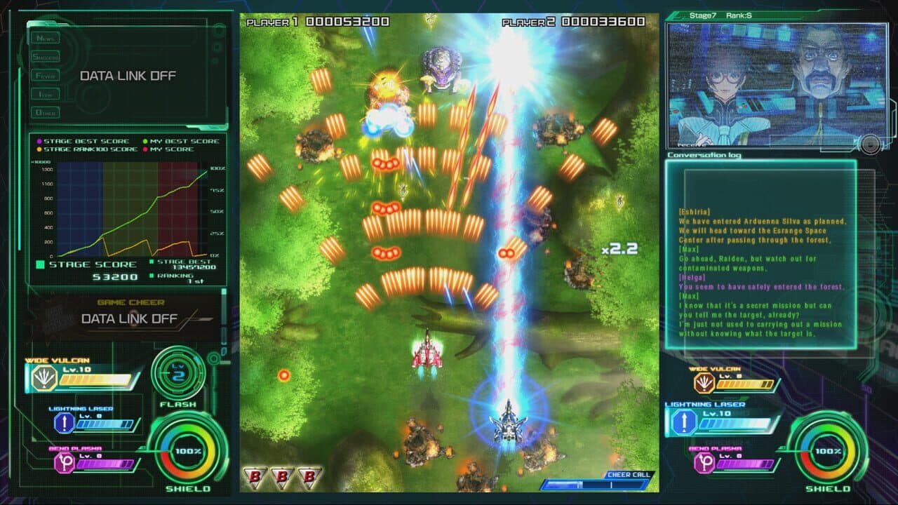 Raiden V: Director's Cut screenshot 1