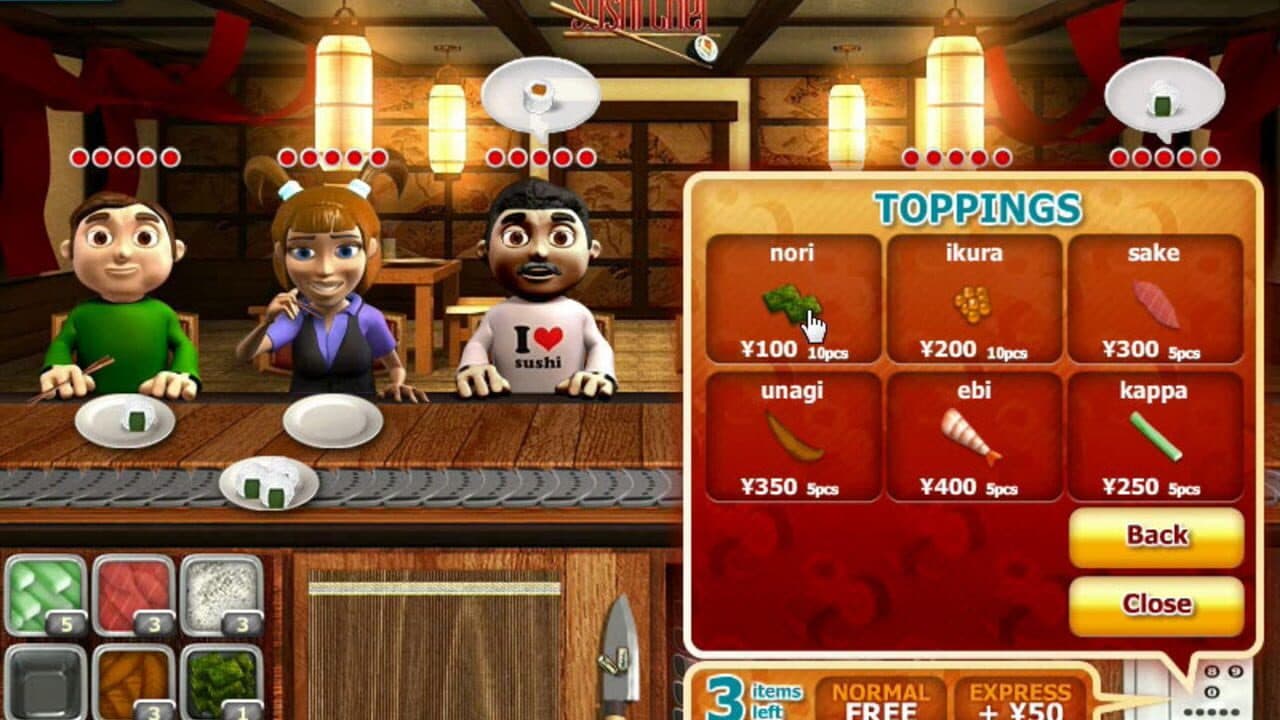 Youda Sushi Chef screenshot 1